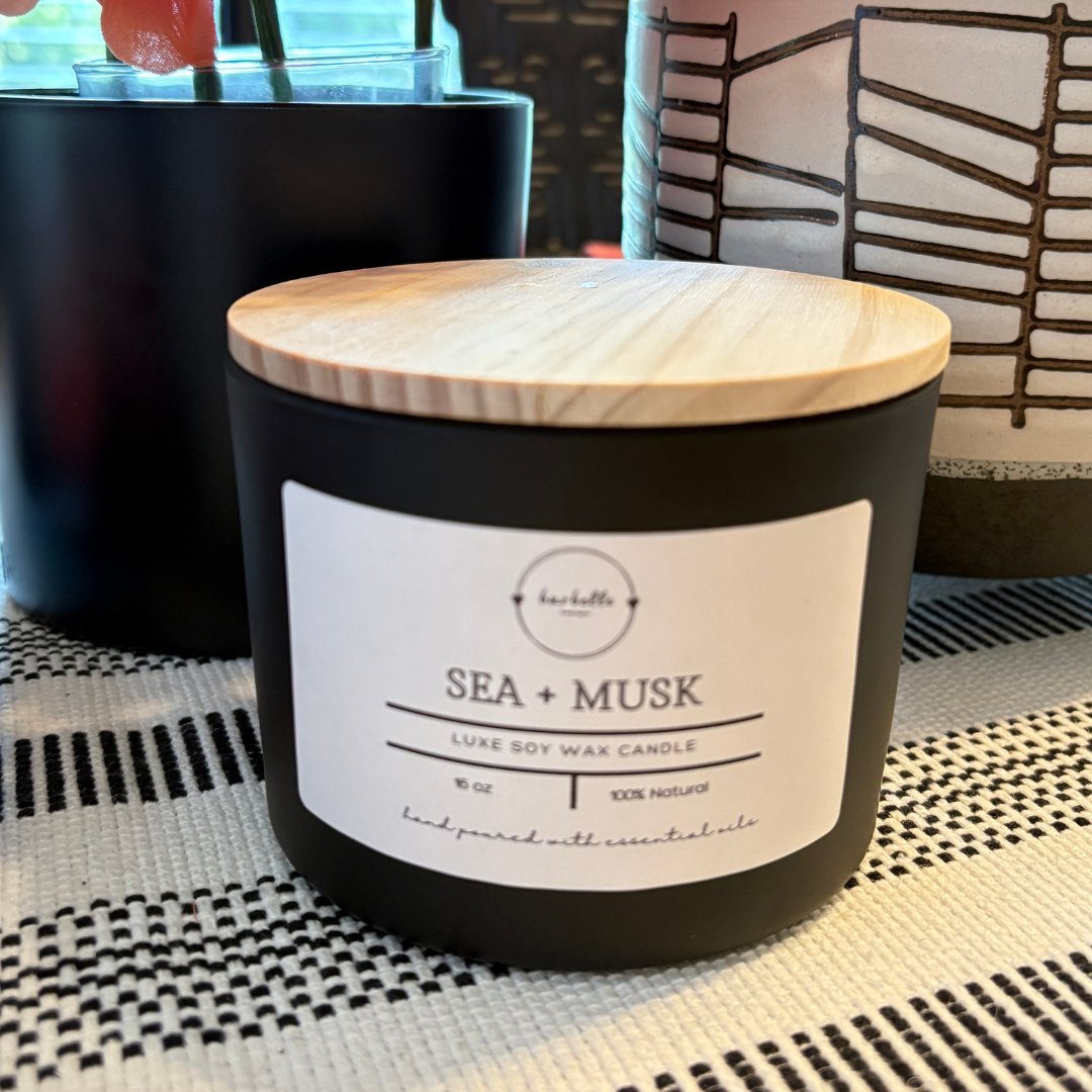 LUXE Sea + Musk Candle