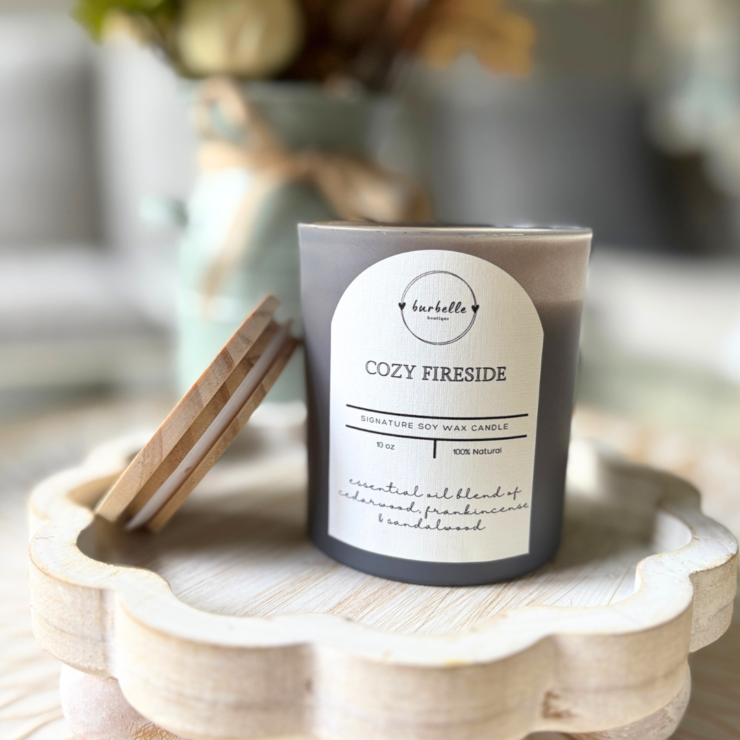 Autumn Collection - Cozy Fireside Candle