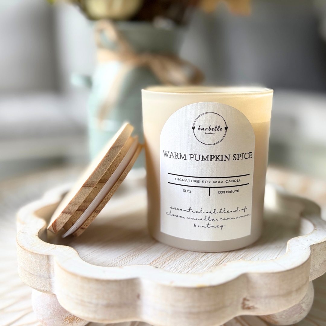 Autumn Collection - Warm Pumpkin Spice Candle
