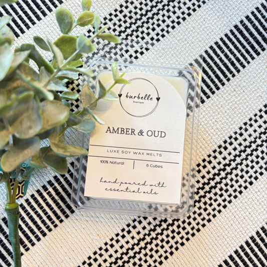 LUXE Amber & Oud Wax Melts