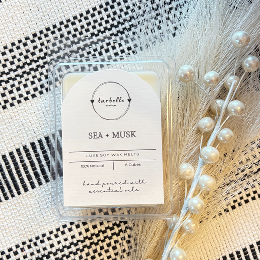 LUXE Sea + Musk Wax Melts