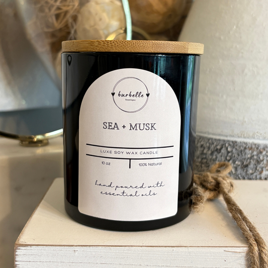 LUXE Sea + Musk Candle