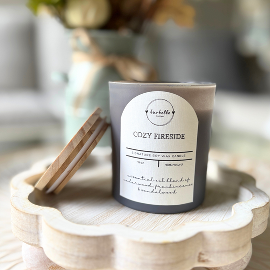Autumn Collection - Cozy Fireside Candle
