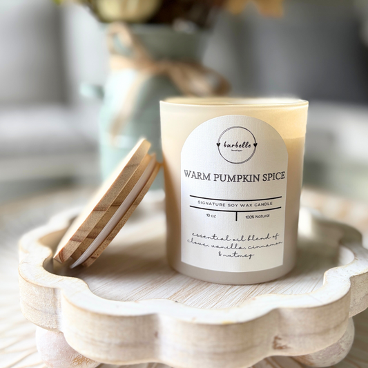 Autumn Collection - Warm Pumpkin Spice Candle