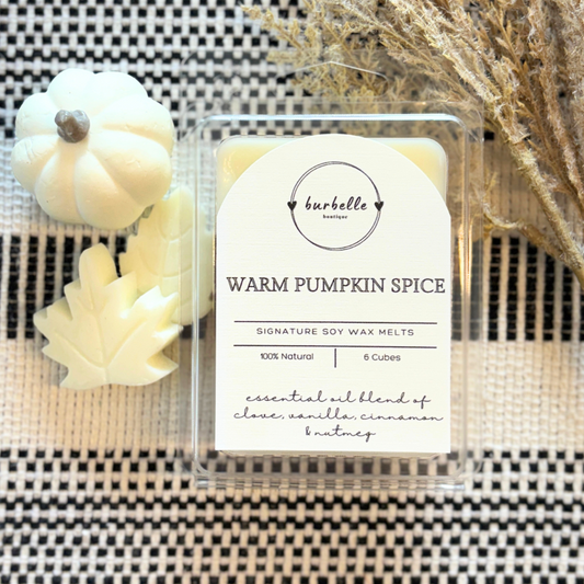 Autumn Collection - Warm Pumpkin Spice Wax Melts